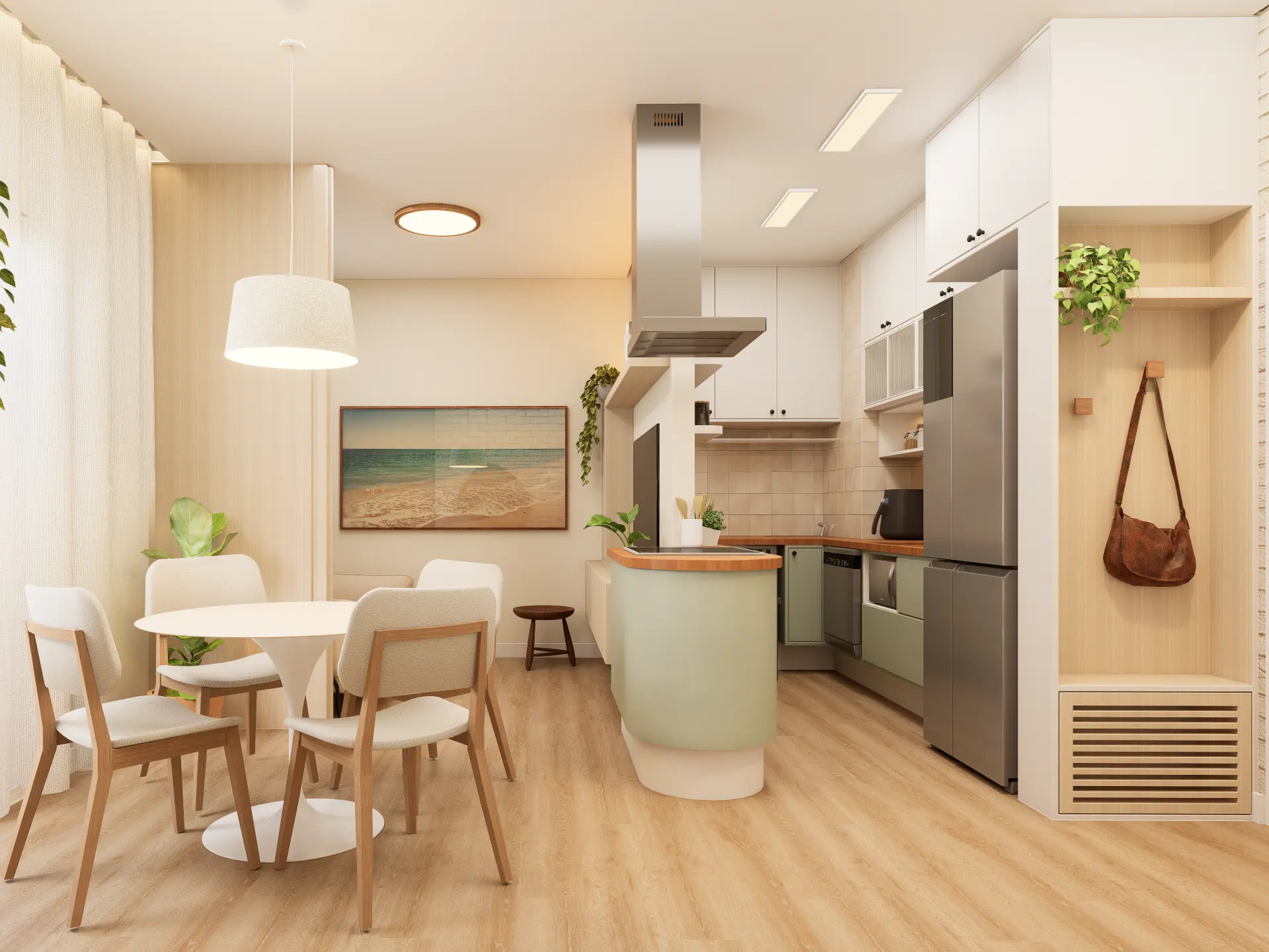 Cozinha integrada — São Paulo